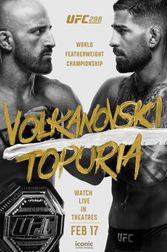 UFC 298: Volkanovski vs. Topuria Poster
